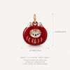 2025 Autumn Totoro Bow Knot Fireman Pendant Necklace