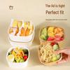 Disposable Kraft Paper Square Food Container