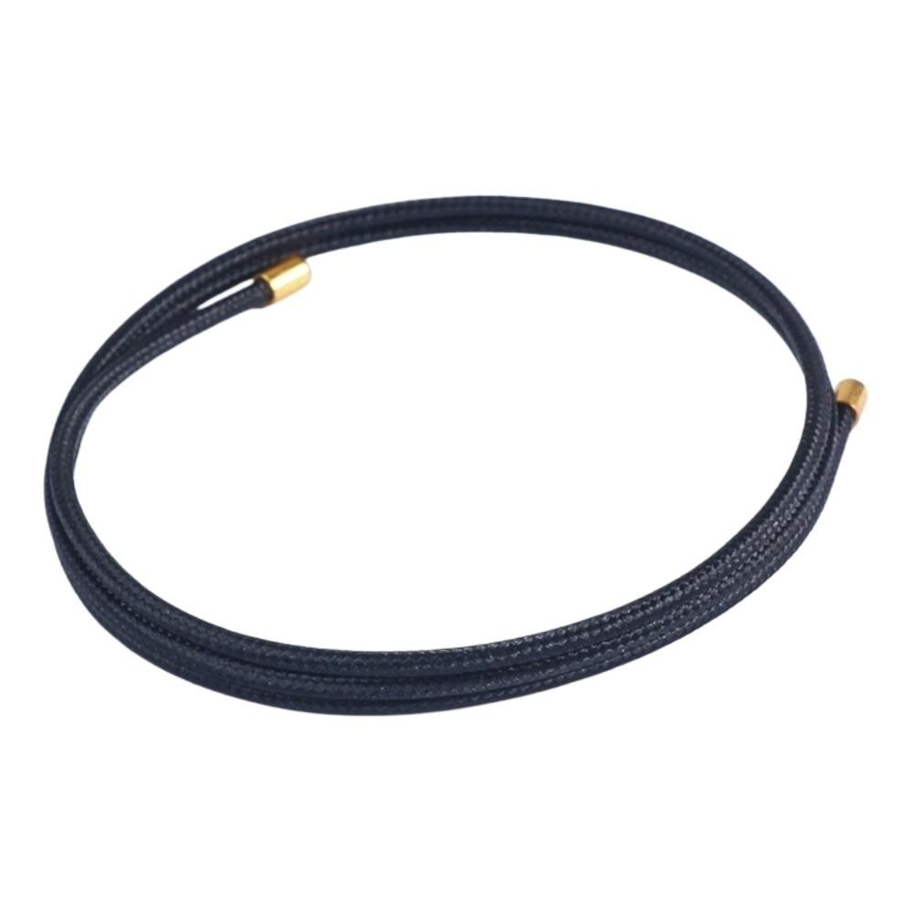 Adjustable Magnetic Rope Bracelet Multicolor DIY Beaded Rope Pendant Accessories