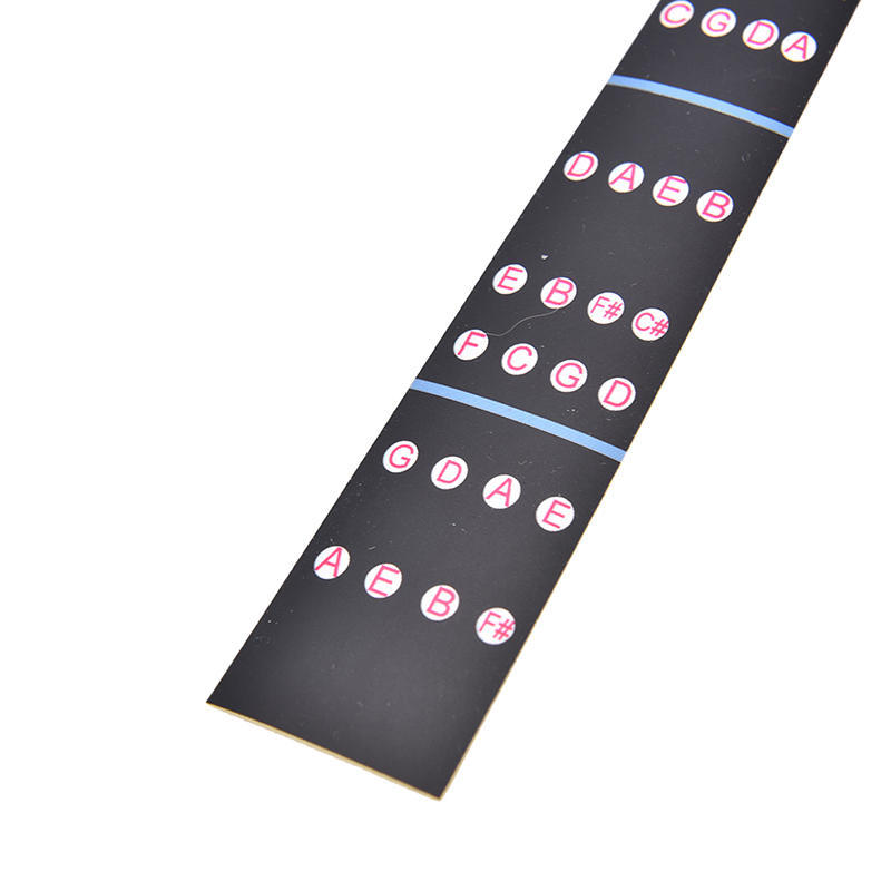 1/8-4/4 Violin Intonation Stickers Fretboard Marker Beginners Learning