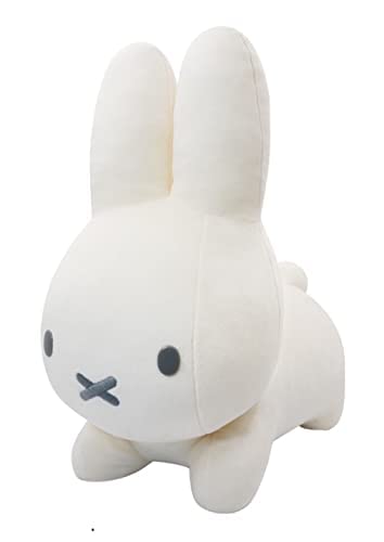 Miffy Plush Toy, Bruna Animal, Extra Large Rabbit, Vol. 2, Ivory, Approx. 16.5 inches (42 cm)