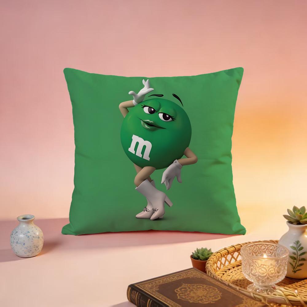 

Hot MMMses Cushion Cover Premium SkinFriendly Pillow Case MultiPurpose for Home Office Travel 30X30cm