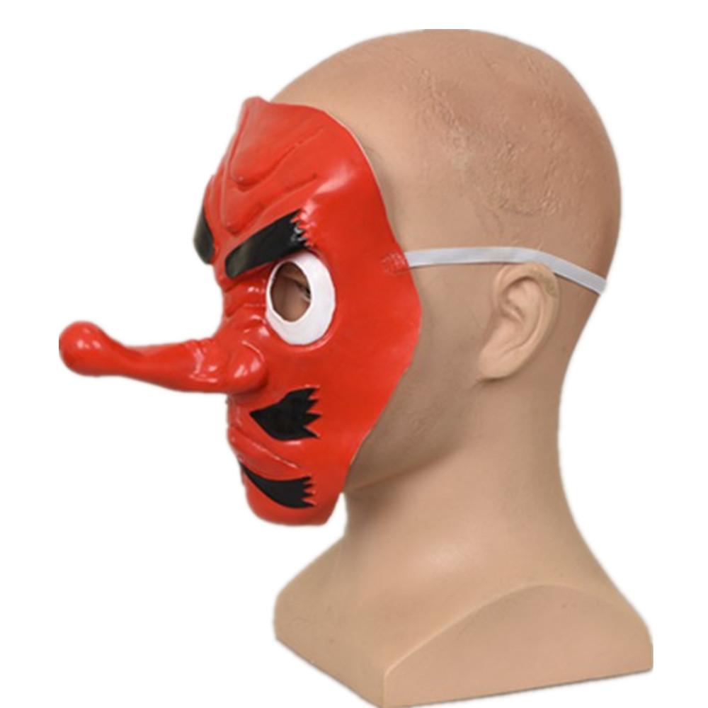 Demon Slayer Tengu Latexmaske Lustiges Kostüm-Requisit für Festivalfeiern und Veranstaltungen