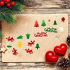 15g/bag Christmas Table Confetti Xmas Tree Snowflake Sequin Confetti 2025 Christmas Party Decoration for Home 2025 New Year Gift