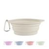 350/600ml Collapsible Dog Pet Folding Silicone Bowl Outdoor Travel Portable Puppy Food Container Feeder Dish Bowl Pet Supplies