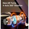 720° Rotatable All Metal Aluminum Desktop Phone Tablet Stand Stable Anti-drop Universal Adjustable Cell Phone Holder For Phone