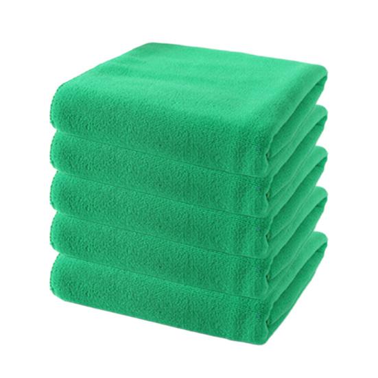 5Pcs Absorbent Microfiber Towel Quick Drying Washcloth 14" X 30" Skin-Friendly Towel for Bathroom Fitness Sports Yoga Beach