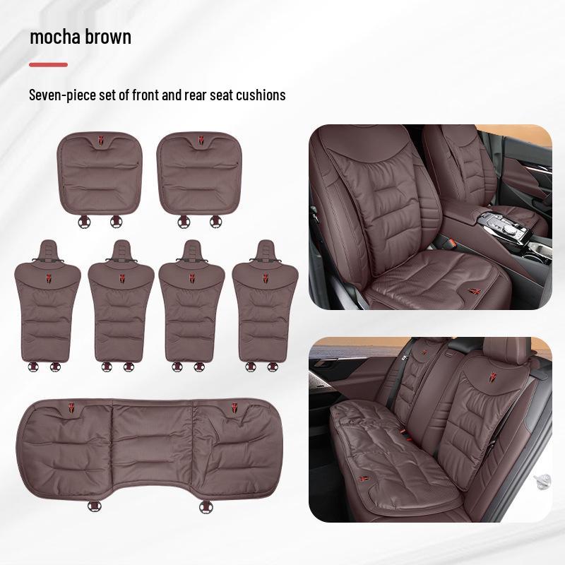 All-Season Seat Cushion for Hongqi Models: H5, H6, H9, HS3, HS5, HS7 - Summer-Ready Comfort