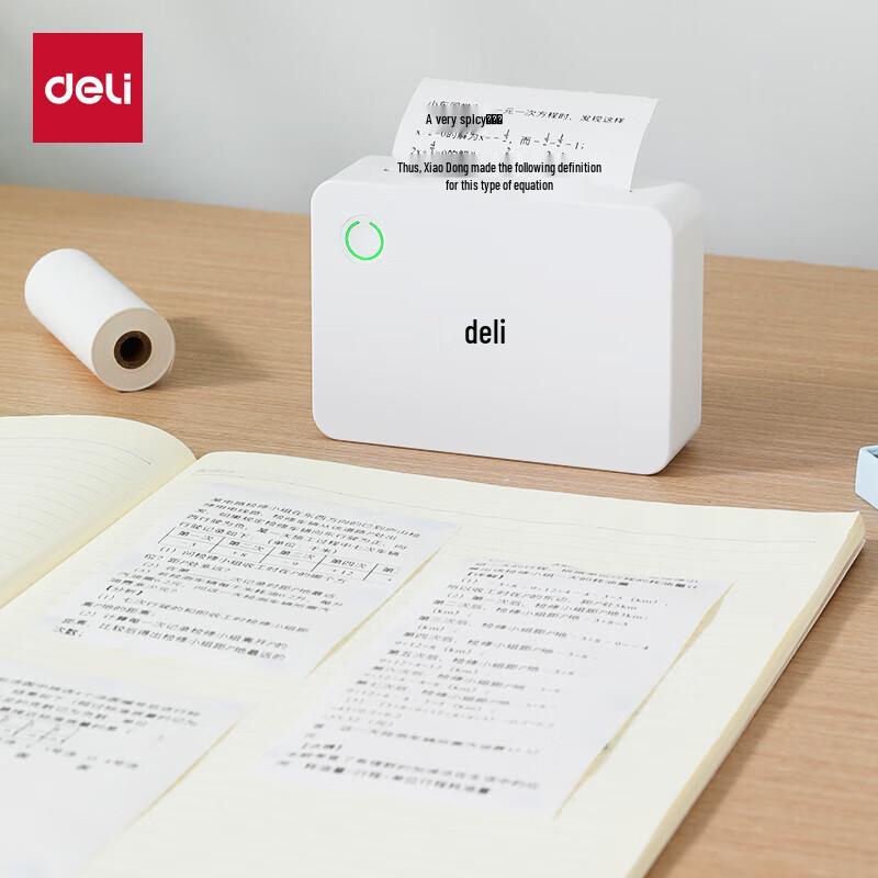 

Deli X5 Portable Thermal Printer CN plug (adapter included)