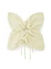 Gelato Pique Satin Ribbon Scrunchie PWGA252665 Yellow Free Size Women's