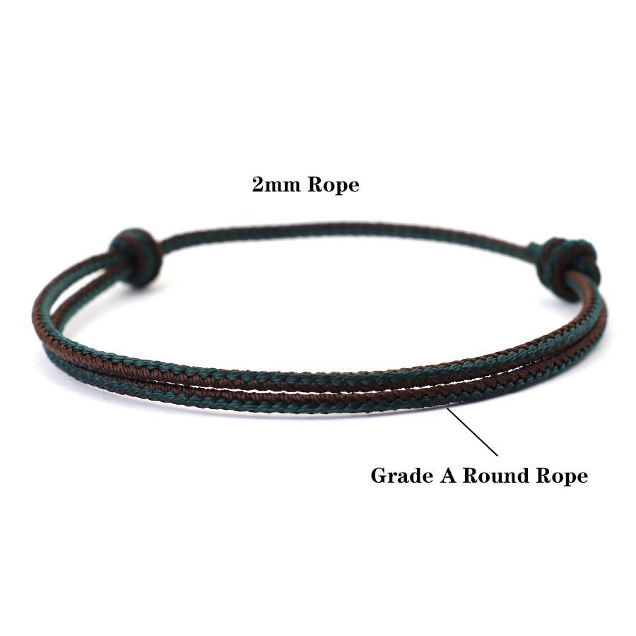 Ethnic 2mm Thin String Bracelet For Men High Quality Adjustable Bohemia Lucky Amulet Braclet Gifts For Him Pulseria Hombre Joias