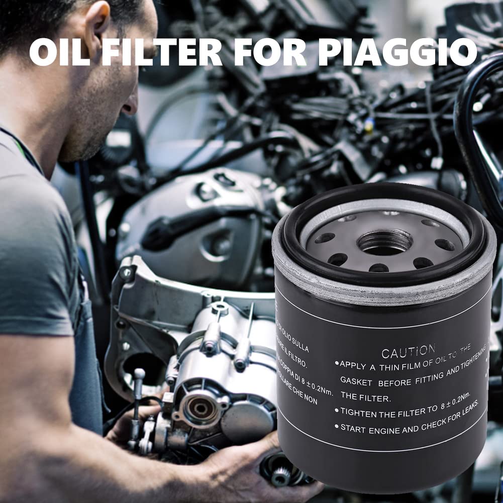 Filter, Motorcycle Filter for Piaggio 125 150 200250 Vespa X7 X8 X9 GT