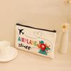 1pc Makeup Bag City Landmarks Print Portable Storage Pouches Travel Documents Luggage Item Storage Bag Multipurpose Cosmetic Bag