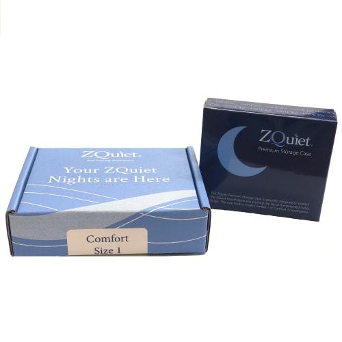 

Yamaoka International Corporation ZQuiet Made in USA Size 1 with Storage Case, 2mm Jaw Forward Movement, Snoring Mouthpiece, Snoring Relief Aid, Snori