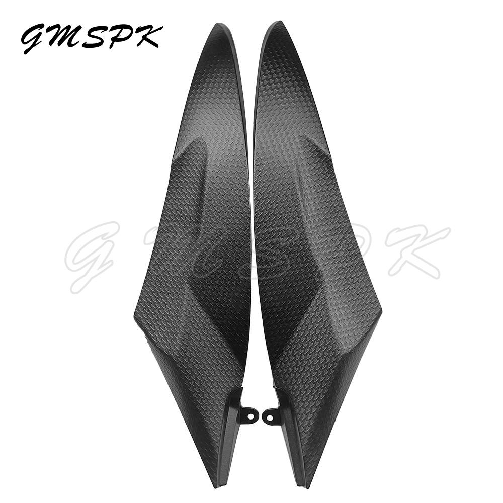 Motorcycle Parts Black Plastic Gas Tank Side Cover Panel Fairing Trim Cowl Fit for Yamaha YZF R6 2006 2007 YZF-R6 06 07