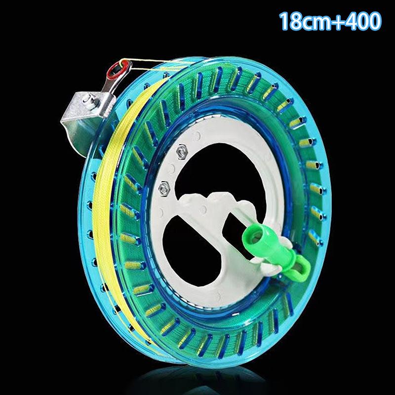 

1 шт. 200/300/400 м Катушка для кайта Моталка Огненное колесо Леска Ручка для полетов Инструмент Леска Линия Открытый Воздух Круглая Синяя Для Полетов на Кайтах