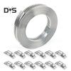Stainless Steel Pipe Hose Clamps Rustproof Corrosion Resistant Easy To Use Adjustable Throat Clamp Worm Clip Hoop Cable Ties