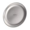 Ultralight Titanium Camping Plate Stackable Backcountry Dinnerware  Camping Supplies