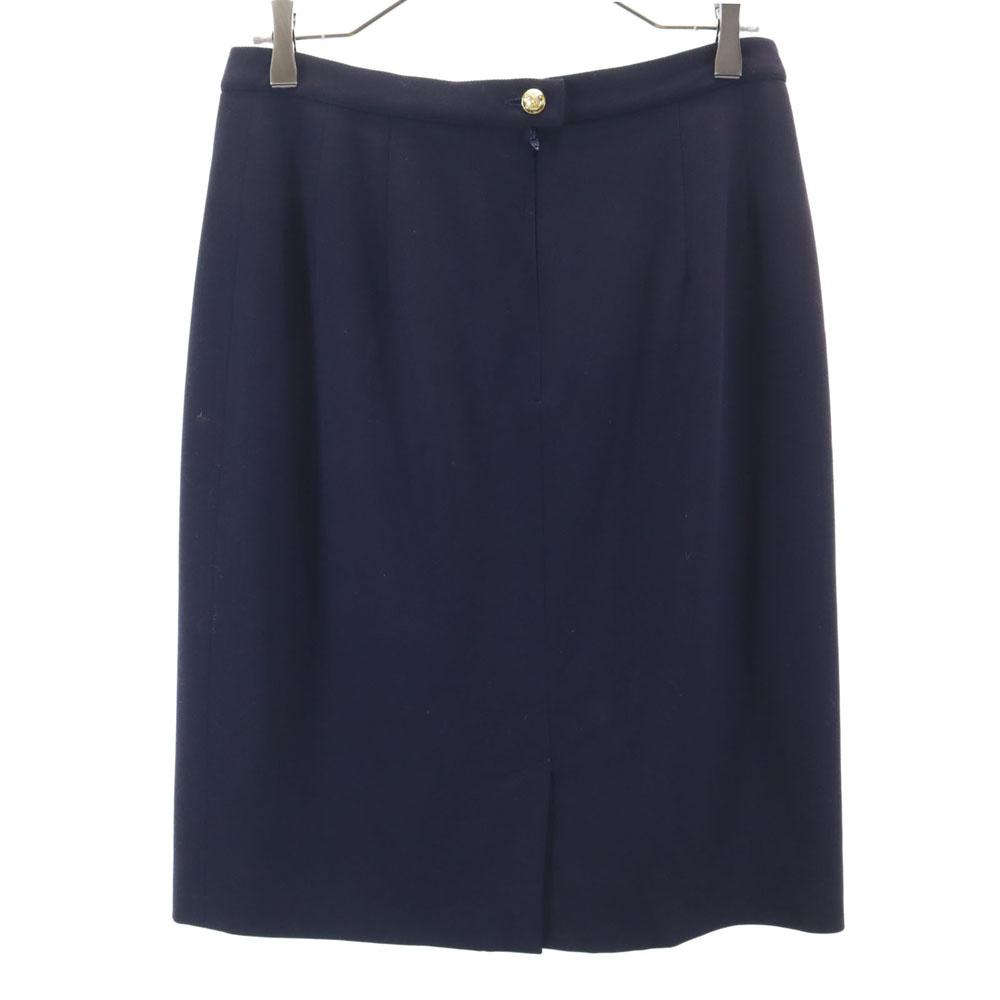 Salvatore Ferragamo 90s Made in Italy Old Midi length Tight Skirt 46 Women Used