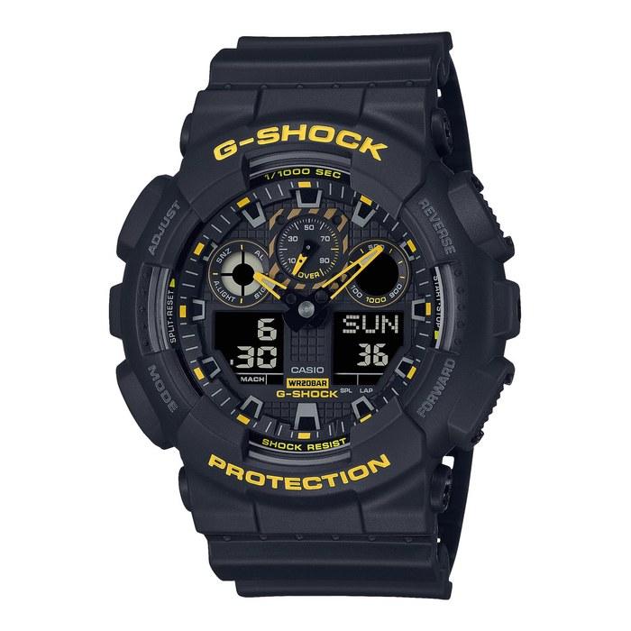 [Casio] G-Shock GA-100CY-1AJF Men s Watch, Black/Yellow