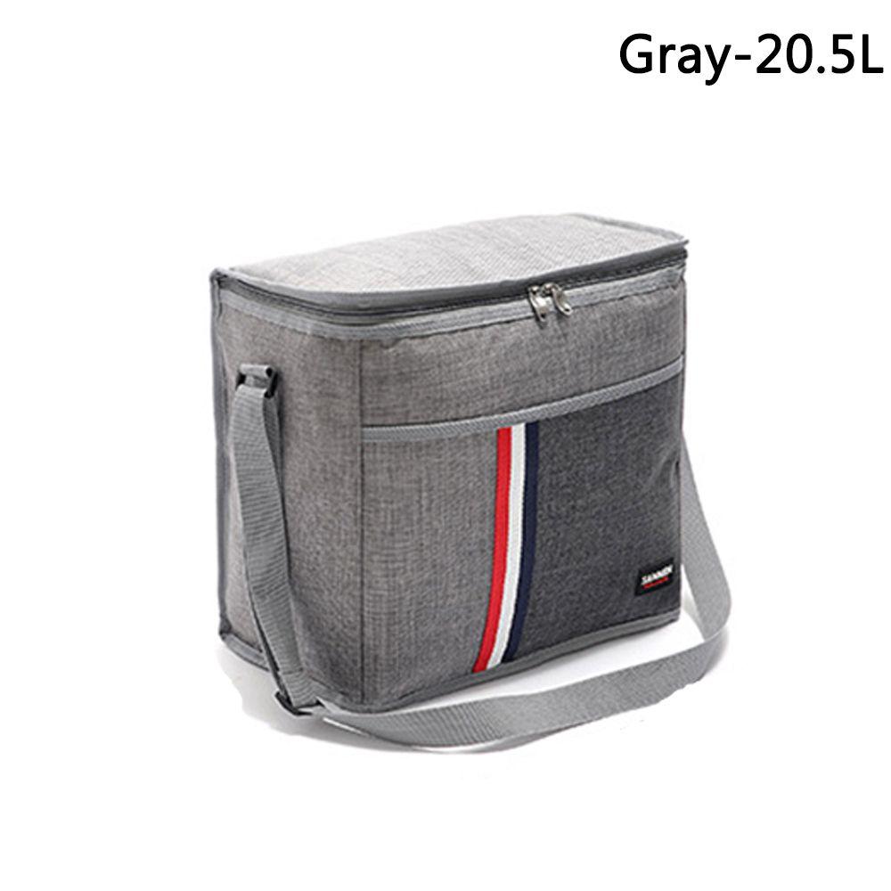 Film Inside Oxford Cloth Thermal Insulated Lunch Bags Food Storage Box Picnic Bag Cooler Bag