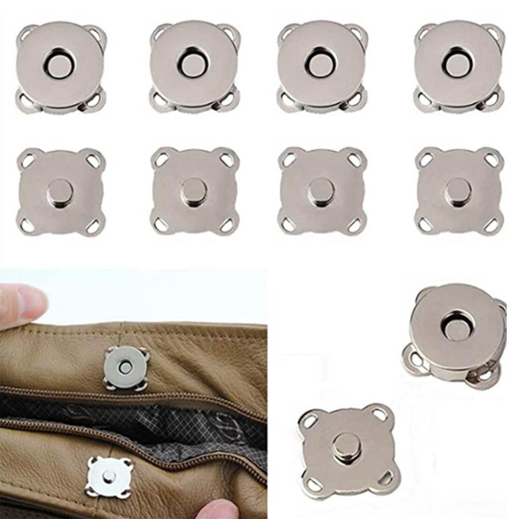 Pack of 10 Sewing Press Studs Bags Clothing Jackets Clothes Windbreaker Backpack Snap Buttons Home Homemade Sew Crafts