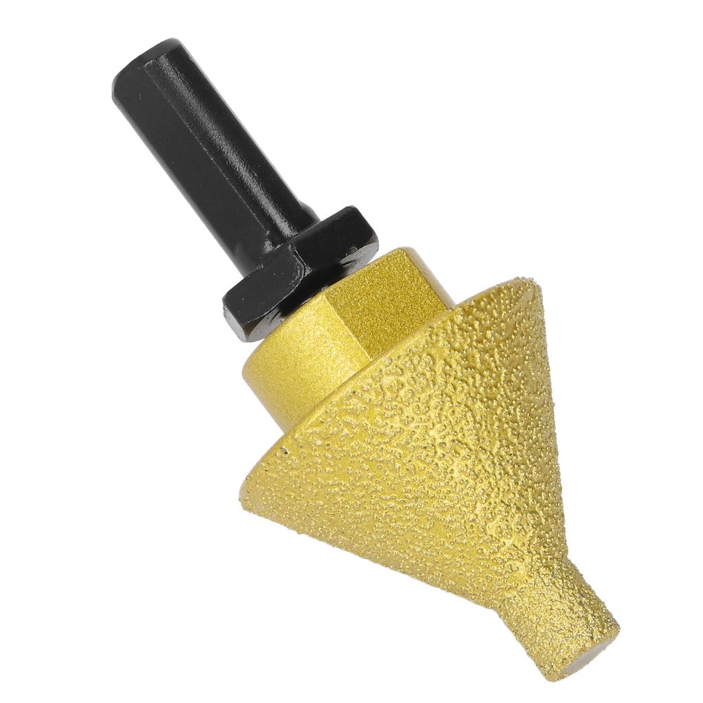 Diamant-Abschrägungs-Fasenbohrer, 38 mm Durchmesser, Lochvergrößerungs-Trimm-Schleifbohrer mit M14-Adapterstange