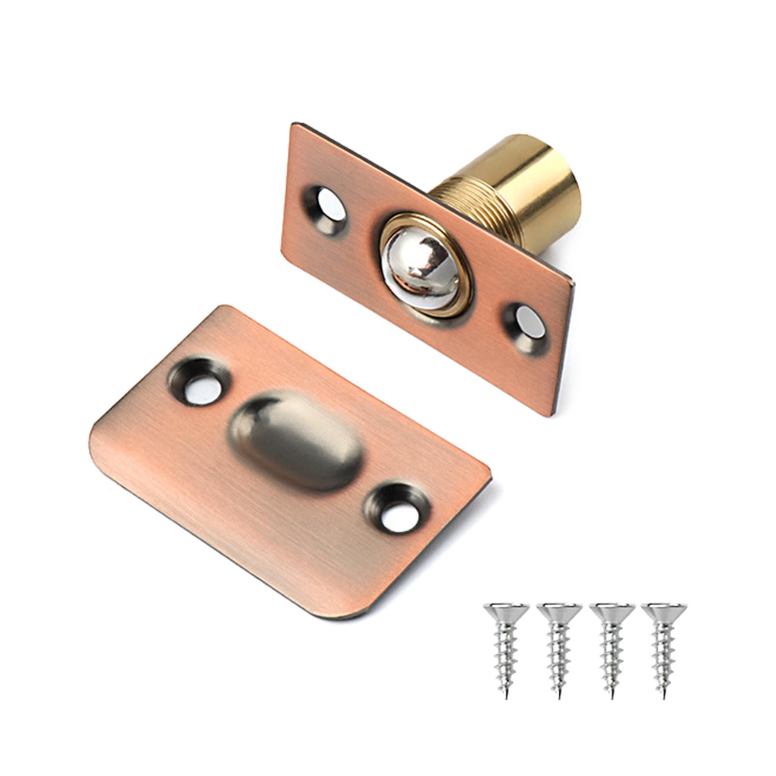 

Кульовий фіксатор дверей шафи Кульовий фіксатор дверей для міжкімнатних дверей Регульований кульковий фіксатор Просте встановлення Міцний різнокольоровий