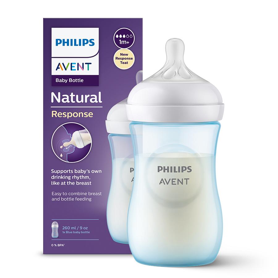 AVENT SCY903/21 Bottle Natural Responsive Blue 260 ml