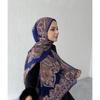 Gradient Chiffon Scarf Lightweight Breathable Wrap Shawl Women UV Protection Head Cover