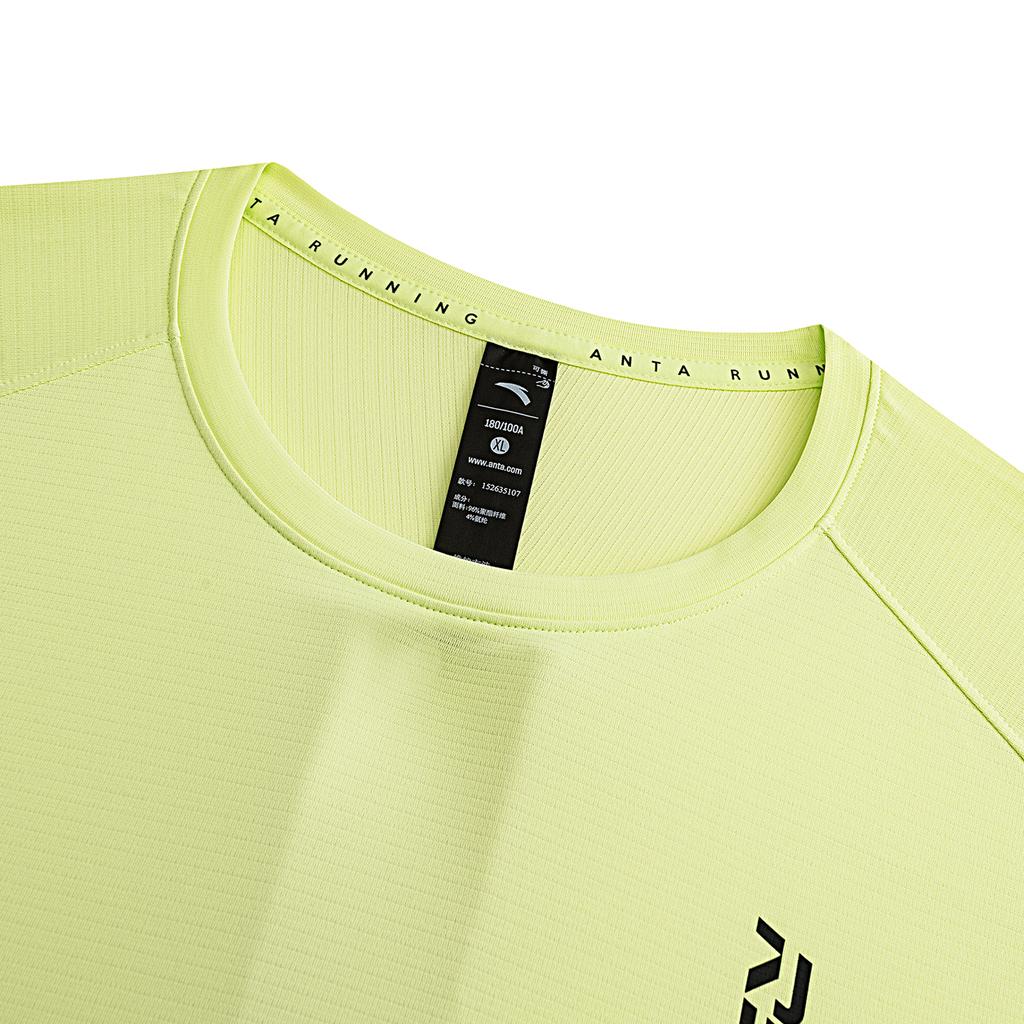 Anta Running Series Sports Casual Comfortable Short Sleeve T-Shirt Men Tops 152635107-3