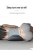 Heated Lumbar Support Massage Pillow for Sleep and Rest