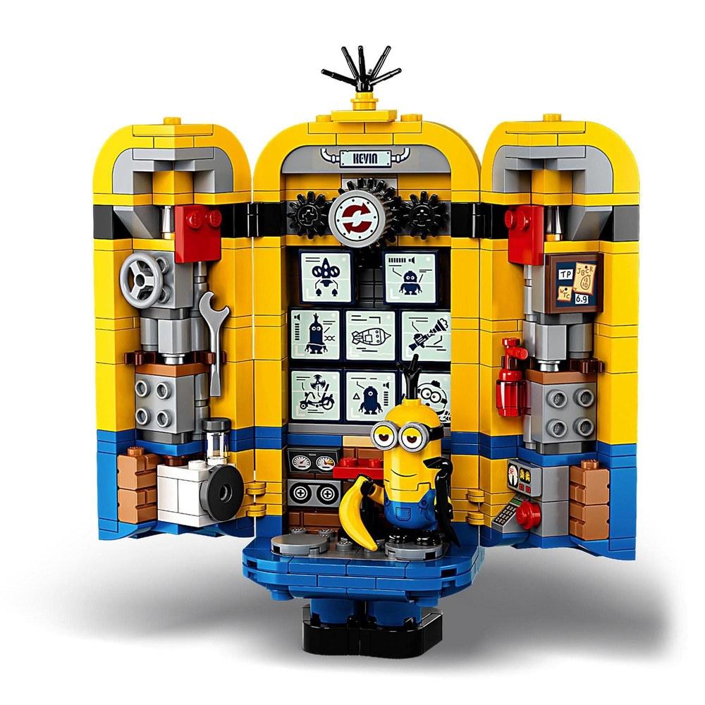 LEGO Minions Minions and Secret Base Toy Block Gift House 75551 for Kids Boys and Girls Aged 8 and Up