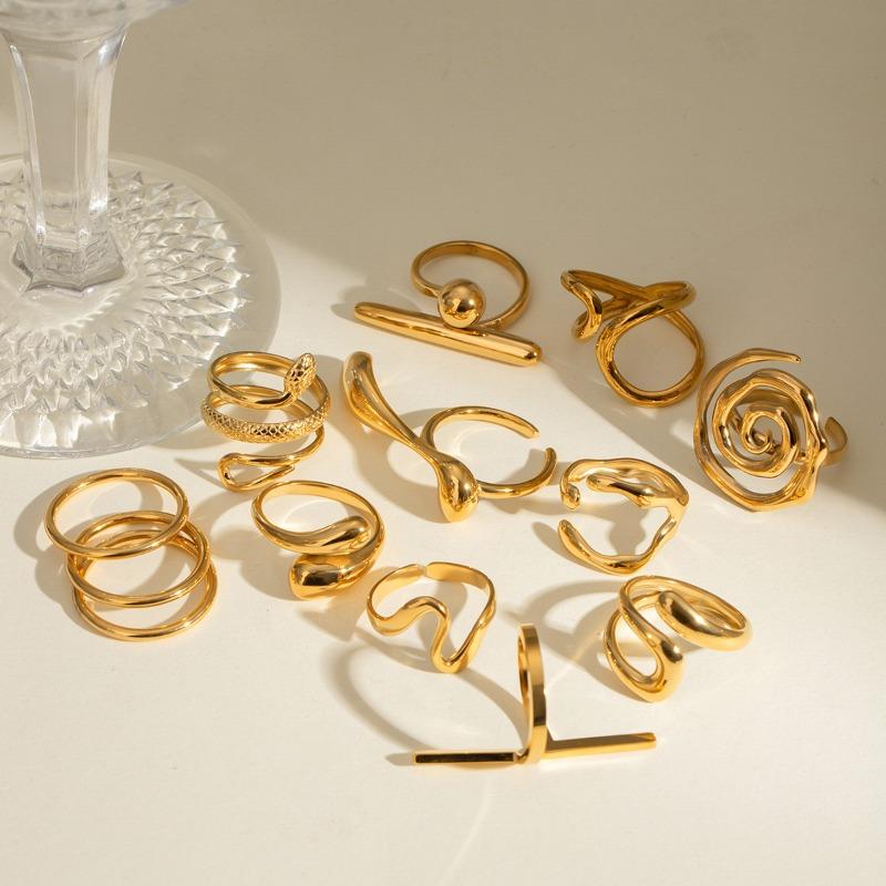Ring - Small-scale High-end Hand Jewelry - Titanium Steel Jewelry - Stainless Steel Accessories