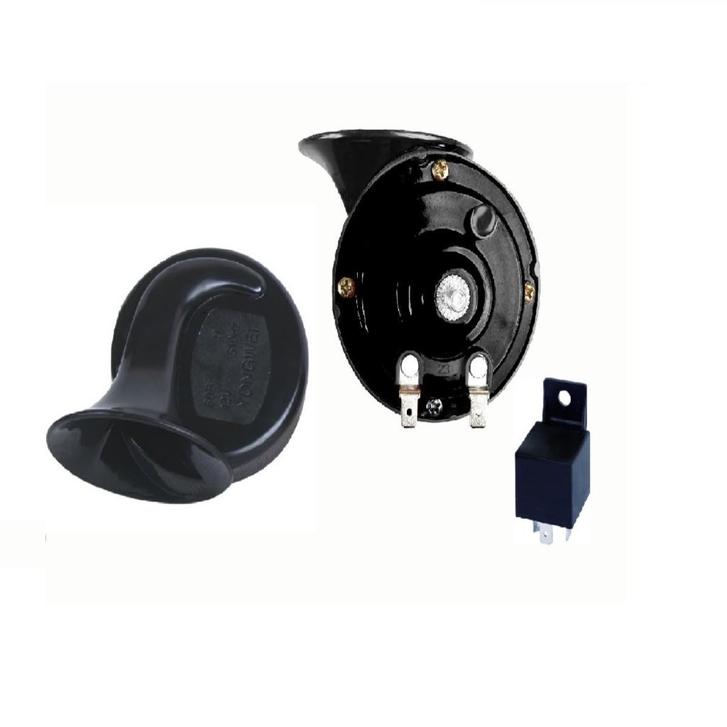 12V Universal 300DB High-Pitch Waterproof Electric Snail Car Horn.