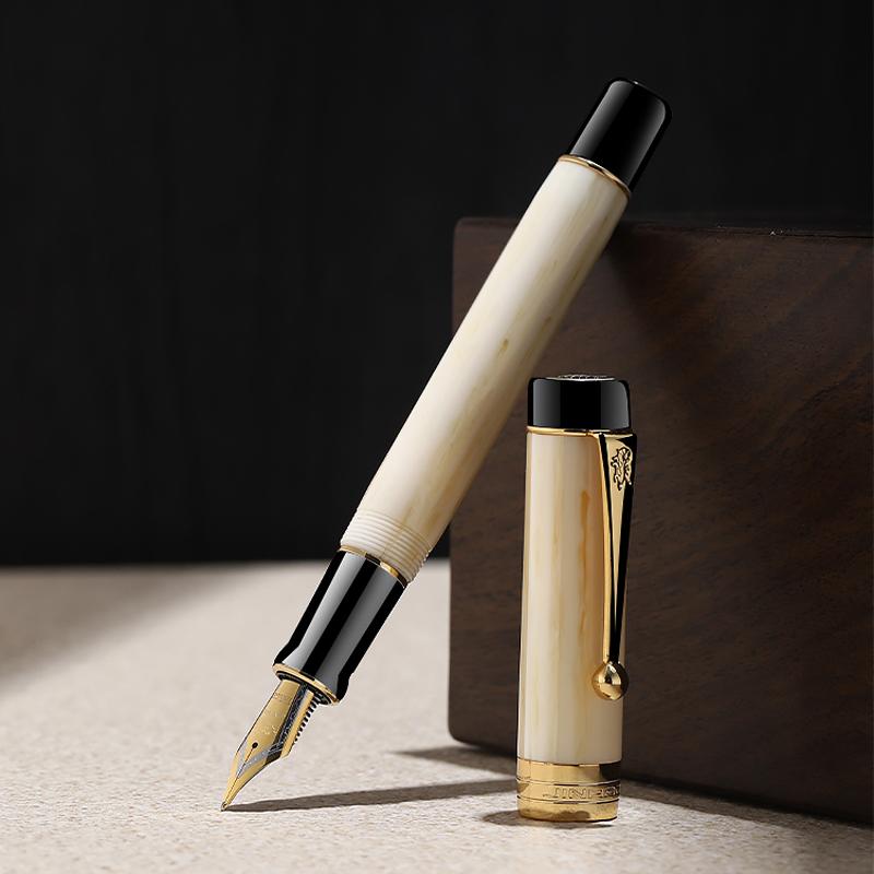 

Jinhao 100 Ювілейна Смоляна Ручка EF/F/M/Зігнутий Тонкий Перо 0.38мм Ручка-Перо Офіс Школа Оптом Письмовий Подарунок Аксесуари для Ручок Medium Nib 0.8 mm