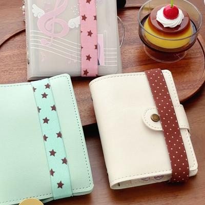 Notebook Elastic Band Fasteners Closure Wear Resistant Nylon Elastic Strap for Journal Planner Scrapbooking Accessories