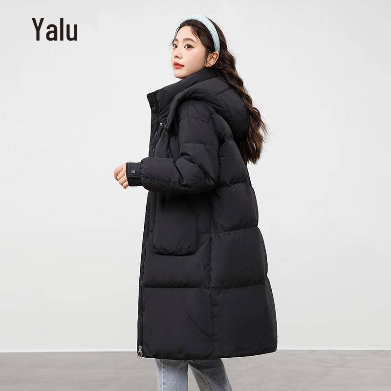 

Yalu Women s Long Winter Hooded Down Jacket M