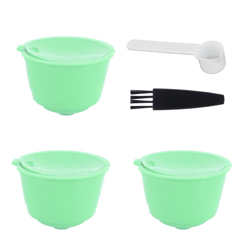 Kaffeekapsel-Set Edelstahl Kaffeefiltertasse für DOLCE GUSTO Kaffeemaschine