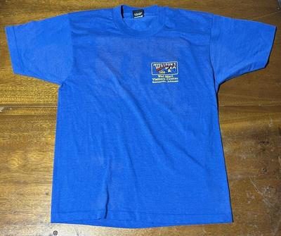 Vintage Single Stitch Walmart Besökscenter Screen Stars T-shirt L Waltons 5&10 Unisex T-shirt