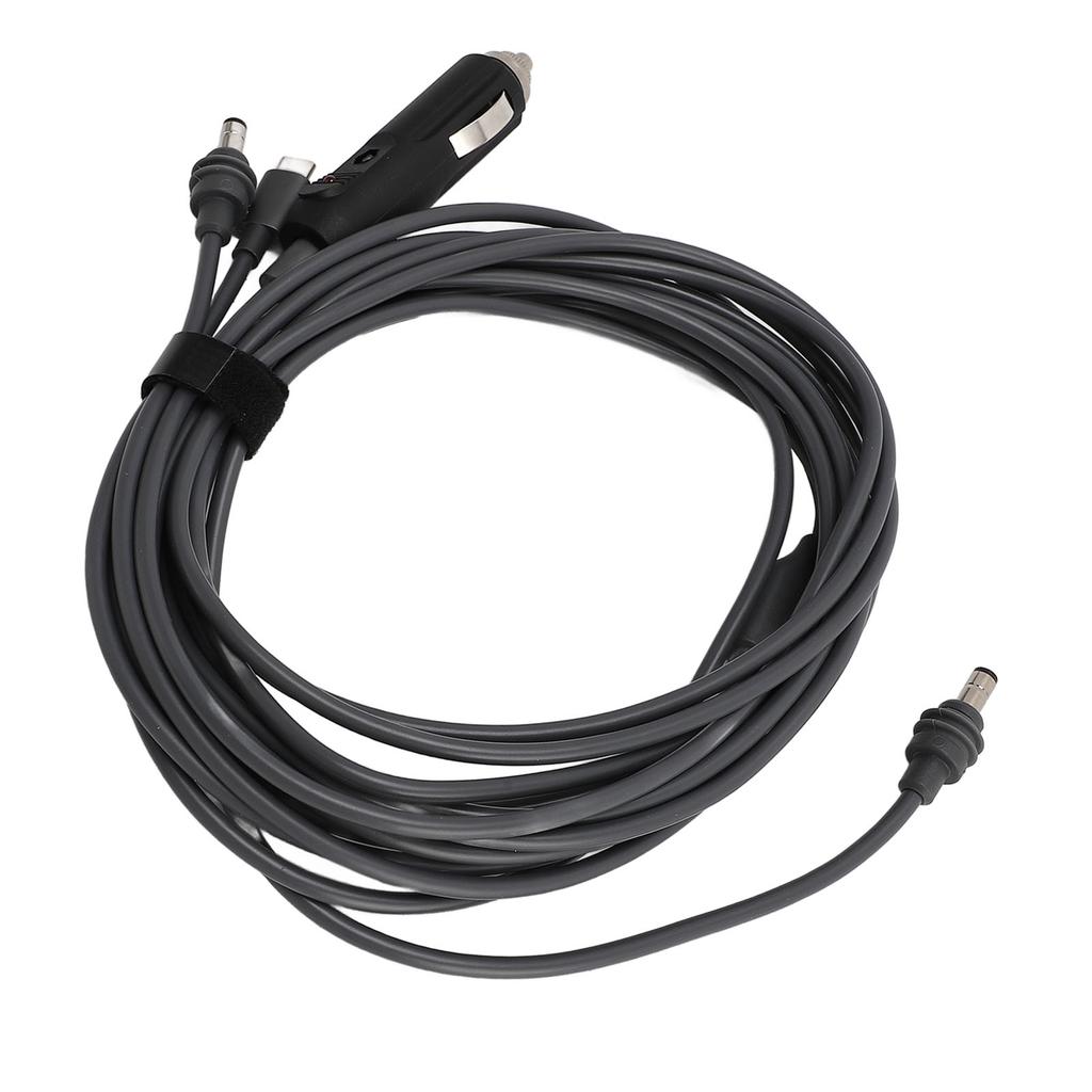 3 In 1 Satellite DC Power Cable IP68 Water Resistant DC Type C 12V 24V Car Charger to DC Charging