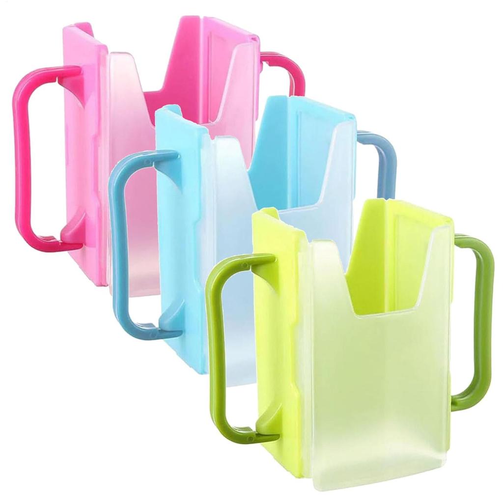 Drinking Bottle Holding Adjustable Juice Box Holder for Toddler Squeeze Proof Pouch Holder Portable Juice Bag Organizer for Kids