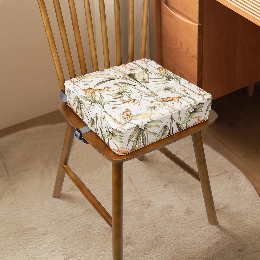 Portable Waterproof Children's Booster Seat Cushion for Outings, Baby Dining Chair Sponge Booster Cushion