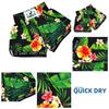Dschungel Wald Orchidee Blume Muay Thai Kickboxen Boxen MMA UFC Shorts Fitness Sport Unisex Männer Frauen Workout Schnelltrocknend Elastisch Hoher Bund Training