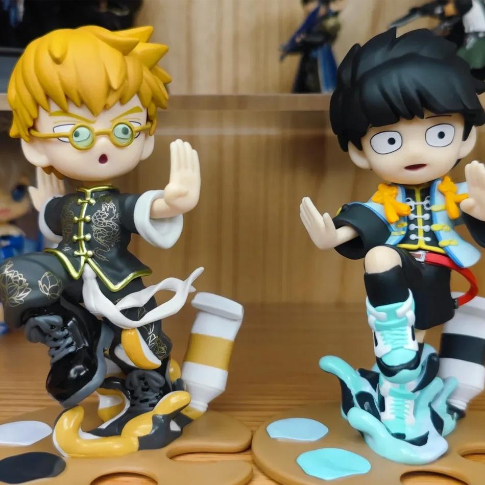 Originální Mob Psycho 100 III Shigeo Kageyama Arataka Reigen Anime Figurka Hračky Kwaii Q Verze. PVC režim