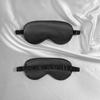 Reversible Satin Sleep Mask with Elastic Band for Ultimate Blackout, Breathable Eye Protection, and Travel Comfort.