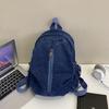 Τζιν σακίδιο πλάτης μεγάλης χωρητικότητας για μαθητές λυκείου, φοιτητές κολεγίου, απλή σχολική τσάντα, γυναικείο σακίδιο υπολογιστή, μόδα