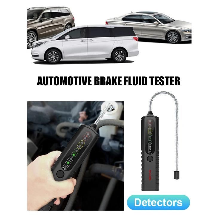 Brake Fluid Tester High Precision Auto Brake Diagnostic Tool Auto Brake Testing Tool Brake Fluid Inspection Tool for Car Repair