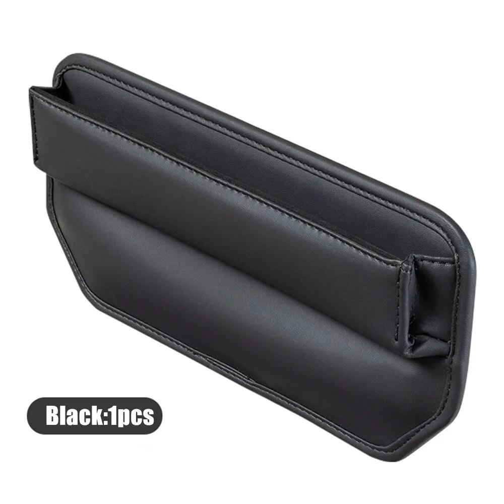 Universal Car Seat Gap Organizer PU Leather Auto Console Side Pocket Seat Crevice Storage Box Interior Accessory
