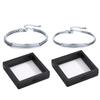 2Pcs Classic Simple Couple Bangle Adjustable Hand Bracelet Jewelry  For Women Men